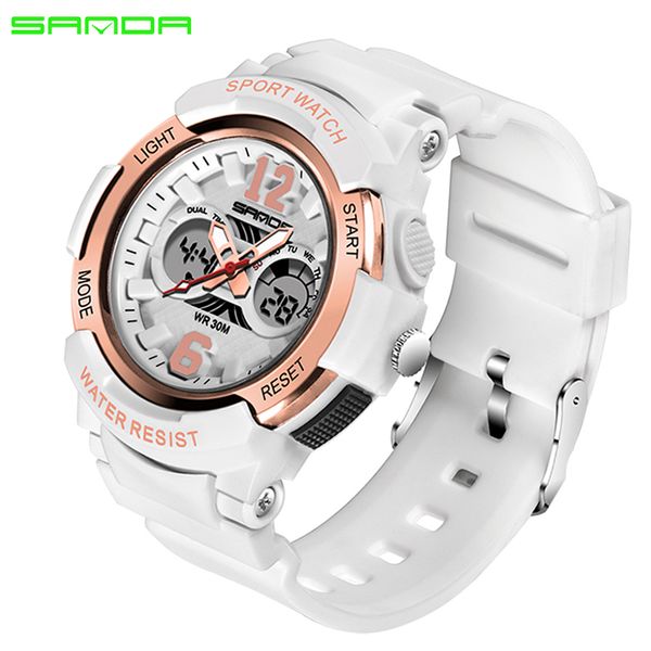 sanda 757 rose gold white sport women watches fashion led digital ladies watch women montre homme 2020 relogio feminino dourado, Slivery;brown
sanda 757 rose gold white sport women watches fashion led digital ladies watch women montre homme 2020 relogio feminino dourado, Slivery;brown