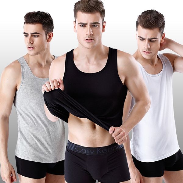 simple casual men' pure cotton solid color stretch tight sports vest four seasons cotton fitness vest, White;black
simple casual men' pure cotton solid color stretch tight sports vest four seasons cotton fitness vest, White;black