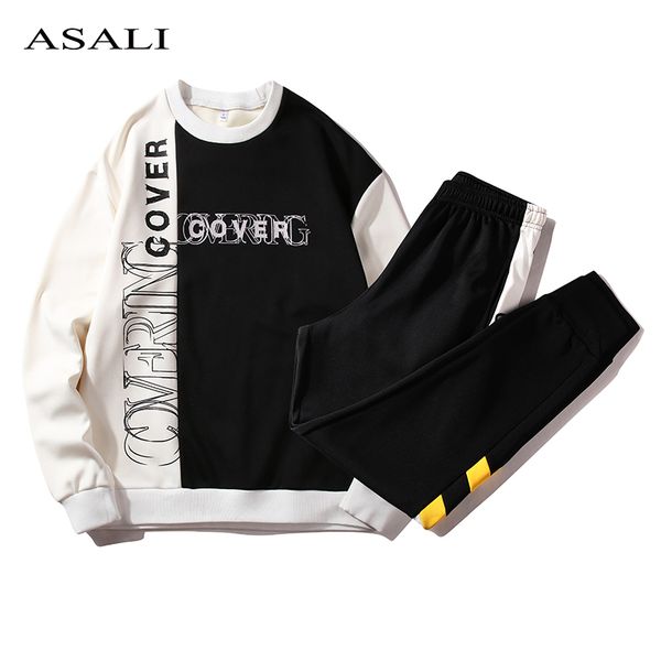 мужчины осень зима спортивная наборы 2 шт спортивные костюмы мужские лоскутная толстовка + брюки верхняя одежда мужской повседневный o-образ, Gray
мужчины осень зима спортивная наборы 2 шт спортивные костюмы мужские лоскутная толстовка + брюки верхняя одежда мужской повседневный o-образ, Gray