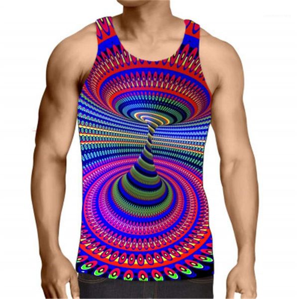 beach tank underwear men tank 3d vortex colorful printing fahion casual loose vest designer male summer new, White;black
beach tank underwear men tank 3d vortex colorful printing fahion casual loose vest designer male summer new, White;black