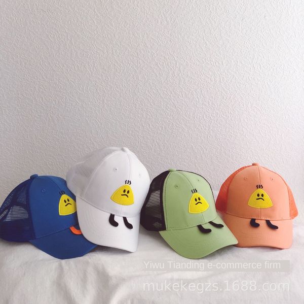lzvyb tianding cute triangle small steamed bun style children's breathable duck tongue hat summer baseball cap male and female children, Blue;gray
lzvyb tianding cute triangle small steamed bun style children's breathable duck tongue hat summer baseball cap male and female children, Blue;gray