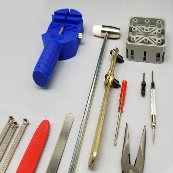 16pcs watch repair kit set wrist strap adjust pin tool kit repair disassembly tool 2020ing
16pcs watch repair kit set wrist strap adjust pin tool kit repair disassembly tool 2020ing