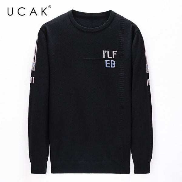 ucak brand 2020 new fashion style autumn winter casual o-neck sweaters mens clothes pull homme streetwear letter sweater u1102, White;black
ucak brand 2020 new fashion style autumn winter casual o-neck sweaters mens clothes pull homme streetwear letter sweater u1102, White;black