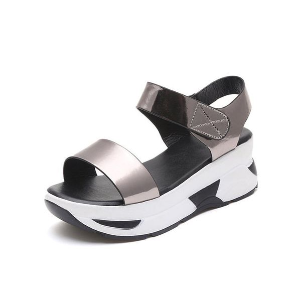 2020 summer women's sandals wild tide casual platform shoes woman fashion beach shoes comfortable student female wedges sandals, Black
2020 summer women's sandals wild tide casual platform shoes woman fashion beach shoes comfortable student female wedges sandals, Black