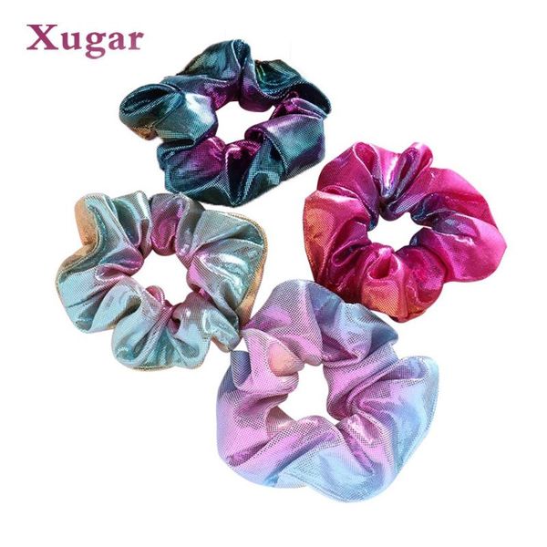 1pc new women shiny fabric gradient color laser fabric hair scrunchies girls punk style hairbands personality hair holder, Slivery;white
1pc new women shiny fabric gradient color laser fabric hair scrunchies girls punk style hairbands personality hair holder, Slivery;white