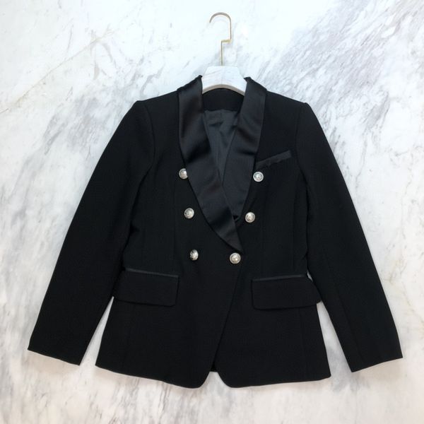 milan runway 2020 luxury short women's blazers designer black/light pink gold buttons blazers for womens 2080482, Black;brown
milan runway 2020 luxury short women's blazers designer black/light pink gold buttons blazers for womens 2080482, Black;brown