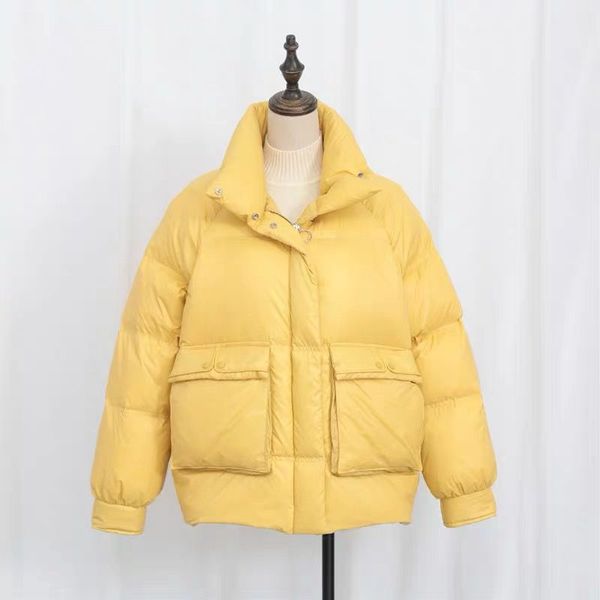 2020 new winter women korean stand collar jacket outerwear thick warm cotton padded coats female casual oversized parkas a252, Black
2020 new winter women korean stand collar jacket outerwear thick warm cotton padded coats female casual oversized parkas a252, Black