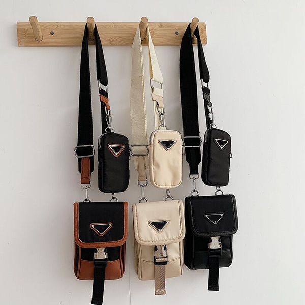 2020 новые нейлоновой ткани сумки на ретро темный ремень сумка женщин многоцелевой кроссбоди мешок груди бумажник сумки