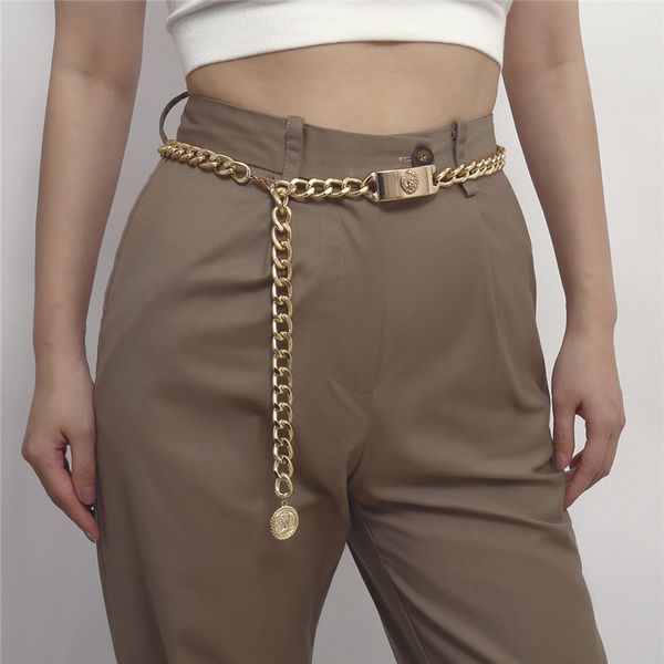 5pcs/lot american style retro figure body chain punk lion head metal waist chains women pants skirt belly thick link jewelry accessories, Silver
5pcs/lot american style retro figure body chain punk lion head metal waist chains women pants skirt belly thick link jewelry accessories, Silver