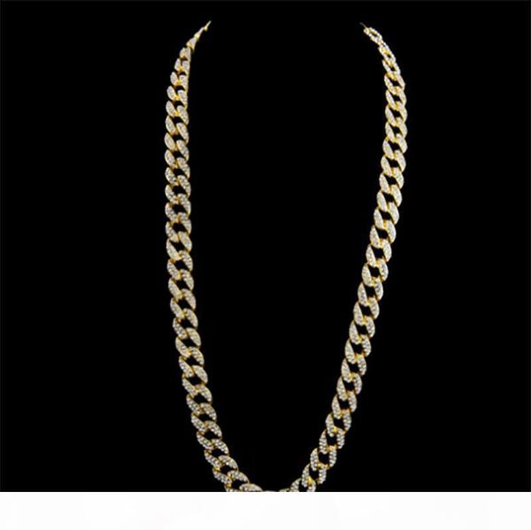 luxury mens hip hop 18k gold plated 15mm 30" inches full cz iced out miami cuban curb link chain necklace bling bling fashion jewelry, Silver
luxury mens hip hop 18k gold plated 15mm 30" inches full cz iced out miami cuban curb link chain necklace bling bling fashion jewelry, Silver
