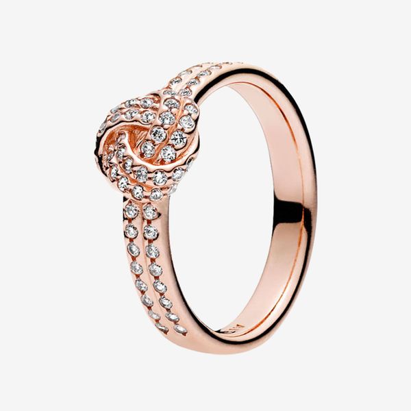 rose gold plated wedding ring cz diamond summer jewelry for pandora 925 silver shimmering knot ring with original box, Slivery;golden
rose gold plated wedding ring cz diamond summer jewelry for pandora 925 silver shimmering knot ring with original box, Slivery;golden
