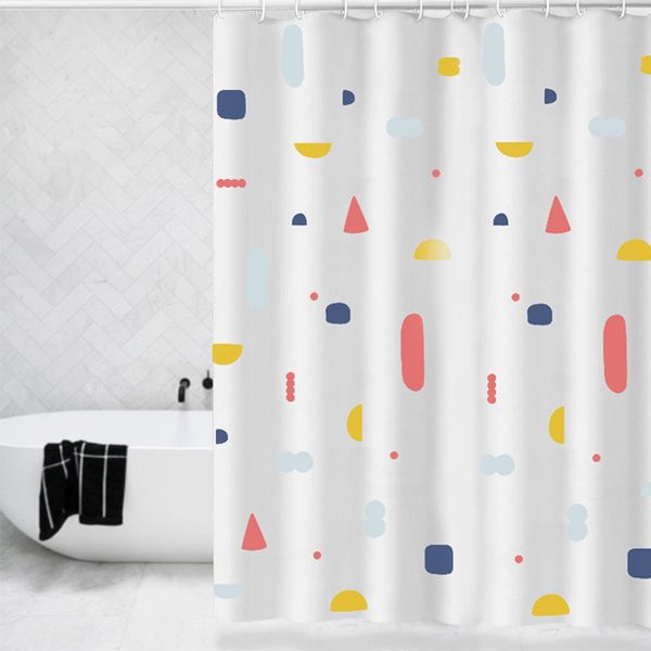 peva geometric flower pattern shower curtain waterproof curtains with hooks home decor bathroom accessories for bathtub shower
peva geometric flower pattern shower curtain waterproof curtains with hooks home decor bathroom accessories for bathtub shower