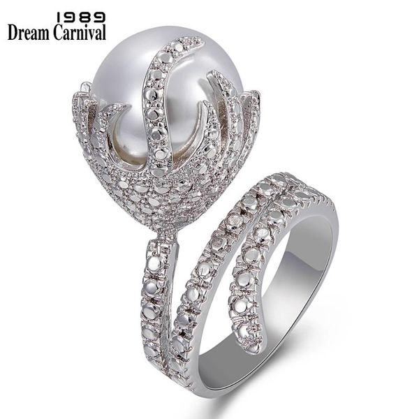 dreamcarnival1989 new version selling pearl rings women gorgeous lovely design wedding engagement ring amazing price wa11410, Golden;silver
dreamcarnival1989 new version selling pearl rings women gorgeous lovely design wedding engagement ring amazing price wa11410, Golden;silver