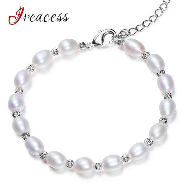 new fashion women's natural freshwater pearl bracelet 100% genuine pearl silver rose gold bracelets & bangles jewelry for women, Black
new fashion women's natural freshwater pearl bracelet 100% genuine pearl silver rose gold bracelets & bangles jewelry for women, Black