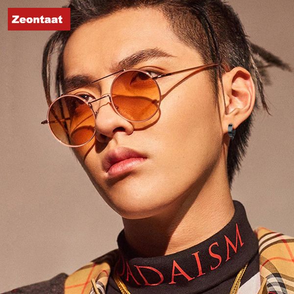 2020 zeontaat new big frame sunglasses retro metal transparent ocean film sunglasses round frame, White;black 
2020 zeontaat new big frame sunglasses retro metal transparent ocean film sunglasses round frame, White;black