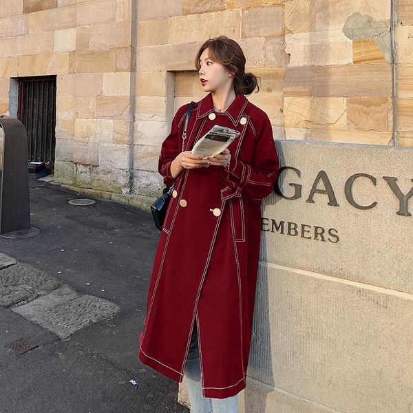 mid-length windbreaker women knee-length fashion double-breasted slim casual 2020 new spring autumn trench coat women's w32, Tan;black
mid-length windbreaker women knee-length fashion double-breasted slim casual 2020 new spring autumn trench coat women's w32, Tan;black