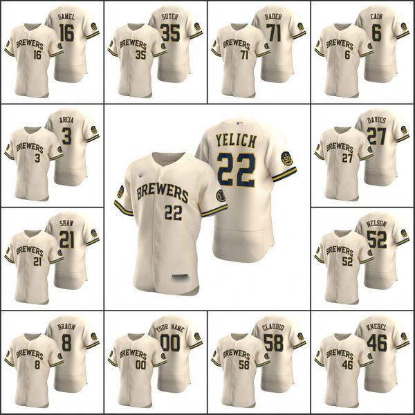 milwaukee brewers #8 ryan braun 52 jimmy nelson 22 christian yelich men women youth custom cream authentic 2020 alternate jersey
milwaukee brewers #8 ryan braun 52 jimmy nelson 22 christian yelich men women youth custom cream authentic 2020 alternate jersey