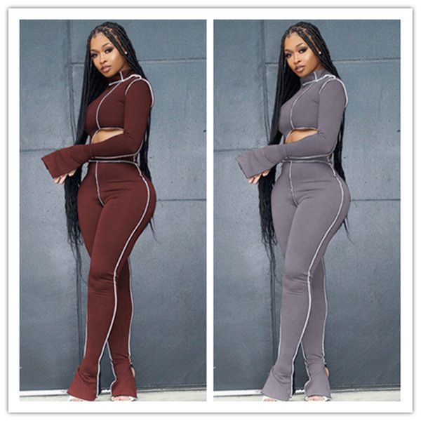 женщины tracksuit осень дизайн одежды линия спортивный костюм футболка crop top и поножи брюки outfit night club party 2 piece set 2020 d840, White
женщины tracksuit осень дизайн одежды линия спортивный костюм футболка crop top и поножи брюки outfit night club party 2 piece set 2020 d840, White