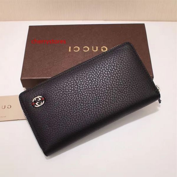 2020 celebrity design letter metal buckle zipper wallet cards pack cowhide leather black 308796 long purse clutch
2020 celebrity design letter metal buckle zipper wallet cards pack cowhide leather black 308796 long purse clutch