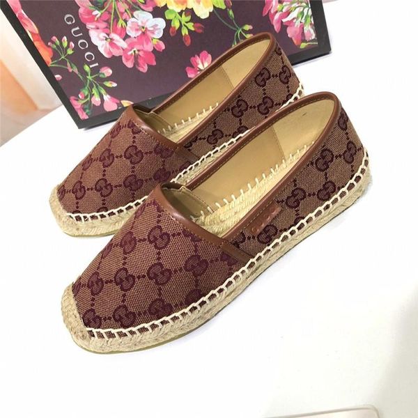 women straw canvas shoes canvas espadrille luxury designer shoes flat fashion womens casual shoes with box, Red;white
women straw canvas shoes canvas espadrille luxury designer shoes flat fashion womens casual shoes with box, Red;white