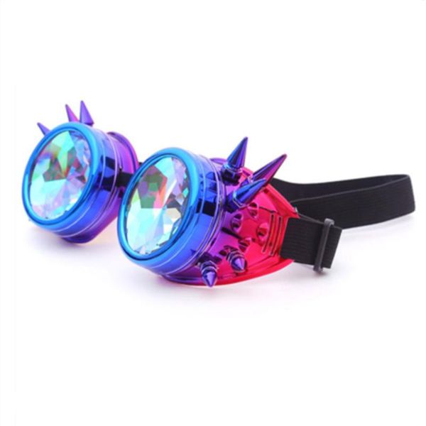 cosplay party glasses women men gothic holographic rave festival steampunk goggles sunglasses, White;black
cosplay party glasses women men gothic holographic rave festival steampunk goggles sunglasses, White;black