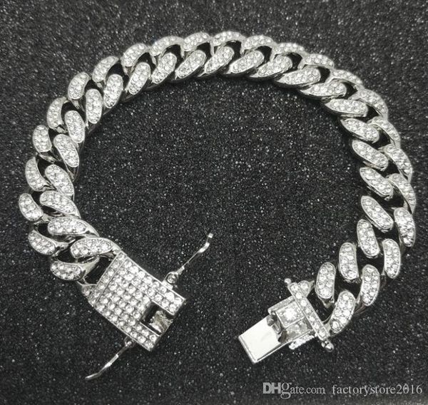 mens luxury iced out алмазный моды браслеты браслеты высокого качества золота кубинский link chain miami браслет hip hop ювелирные изделия, Black
mens luxury iced out алмазный моды браслеты браслеты высокого качества золота кубинский link chain miami браслет hip hop ювелирные изделия, Black