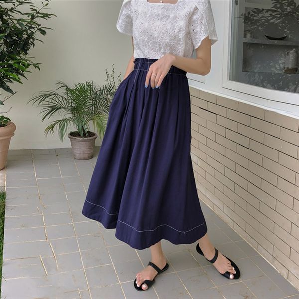 normov harajuku women skirts autumn folds pockets knee length polyester skirt casual solid straight skirts mujer, Black
normov harajuku women skirts autumn folds pockets knee length polyester skirt casual solid straight skirts mujer, Black