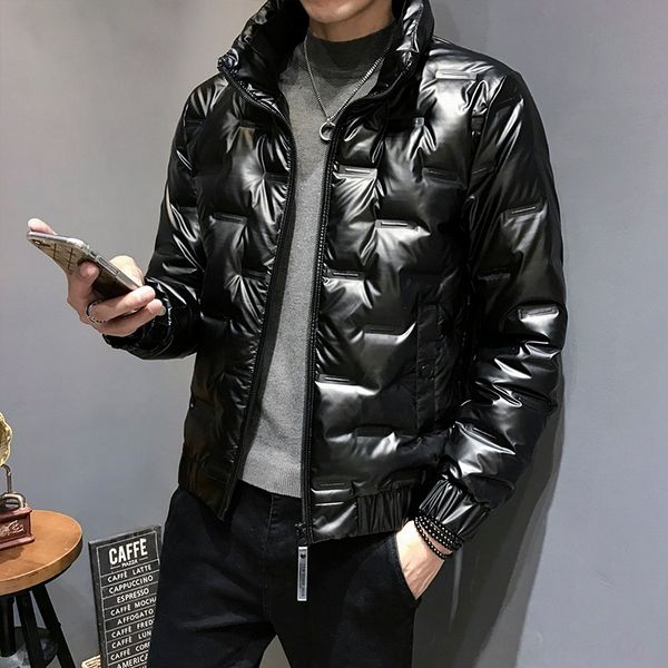 winter down down jacket jacket men's coat youth zipper stand collar long sleeve urban cotton-padded coat outdoor men's clothing, Black
winter down down jacket jacket men's coat youth zipper stand collar long sleeve urban cotton-padded coat outdoor men's clothing, Black