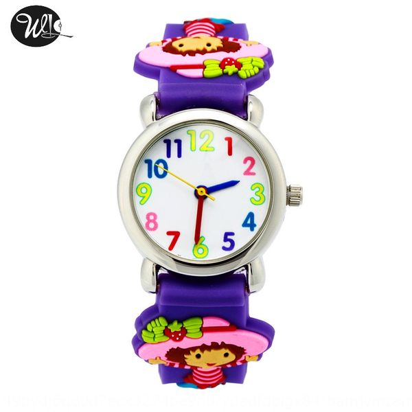 children's cartoon creative purple girl's 3d girl's waterproof watch children's watch, Blue
children's cartoon creative purple girl's 3d girl's waterproof watch children's watch, Blue