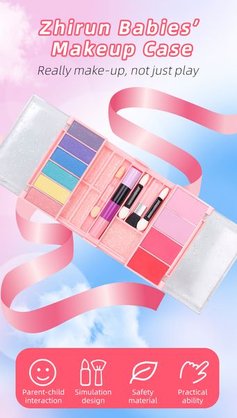 23 pieces wholesale girls pretend all in one travel makeup kit gift plastic toy makeup set for kids real ages 5
23 pieces wholesale girls pretend all in one travel makeup kit gift plastic toy makeup set for kids real ages 5