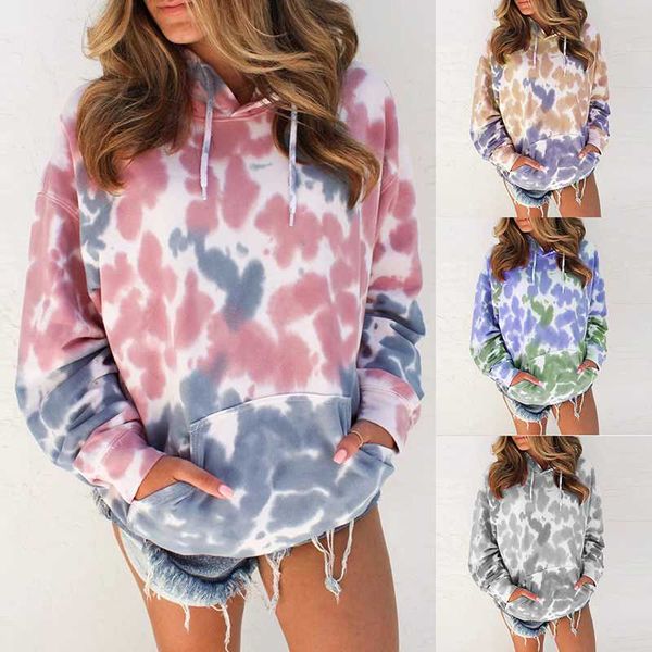 2020 толстовки женской tie dye sfit осень печать с длинным рукавом сыпучей толстовки пуловер плюс бархат женщины толстовки, White;black
2020 толстовки женской tie dye sfit осень печать с длинным рукавом сыпучей толстовки пуловер плюс бархат женщины толстовки, White;black