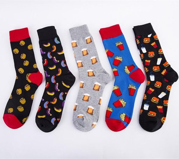new for 2020 big size cartoon men's socks cotton with beer burger happy socks for men meias 51401, Black
new for 2020 big size cartoon men's socks cotton with beer burger happy socks for men meias 51401, Black