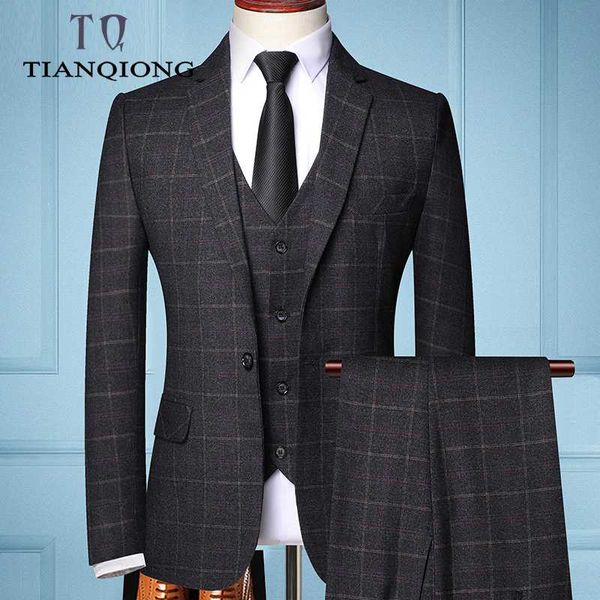 2020 three-piece male formal business plaids suit for men's fashion boutique plaid wedding dress suit ( jacket + vest + pants, White;black
2020 three-piece male formal business plaids suit for men's fashion boutique plaid wedding dress suit ( jacket + vest + pants, White;black