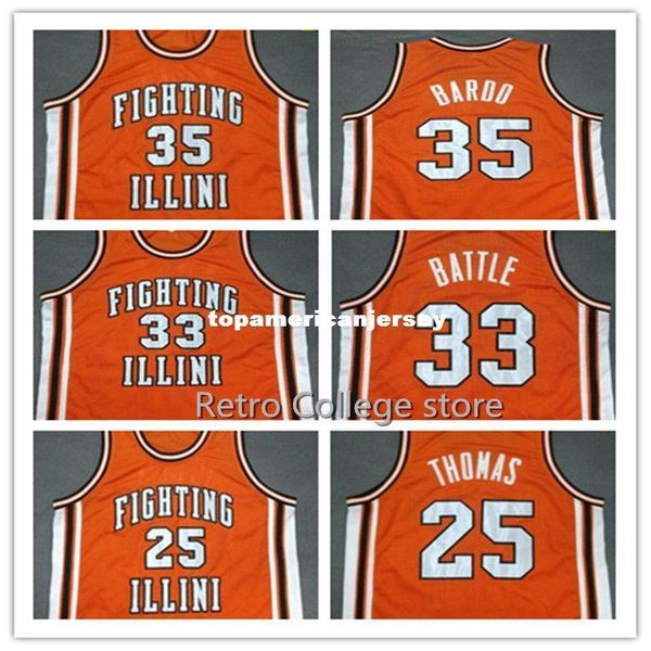 #35 stephen bardo 25 deon thomas #33 kenny battle fighting illinois college orange retro stitched sewn jersey xs-6xl vest jerseys ncaa, Gray
#35 stephen bardo 25 deon thomas #33 kenny battle fighting illinois college orange retro stitched sewn jersey xs-6xl vest jerseys ncaa, Gray
