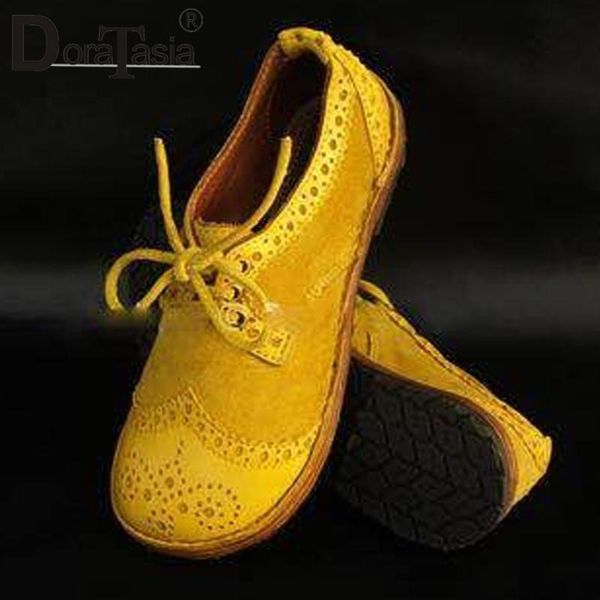 doratasia female retro brand casual spring flats daily office brogue ins flats women lace up round toe shoes woman, Black
doratasia female retro brand casual spring flats daily office brogue ins flats women lace up round toe shoes woman, Black