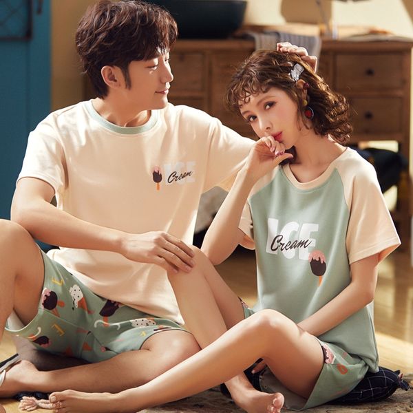 c3ggp 2020 couple cotton korean style short-sleeved wo summer thin home suit 2020 couple cotton pajamas korean style short-sleeved women, Black;brown
c3ggp 2020 couple cotton korean style short-sleeved wo summer thin home suit 2020 couple cotton pajamas korean style short-sleeved women, Black;brown