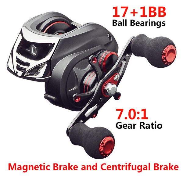 linnhue baitcasting reels fishing casting reel high speed 7.0:1 gear ratio 17+1bb magnetic brake system ultralight fishing reel
linnhue baitcasting reels fishing casting reel high speed 7.0:1 gear ratio 17+1bb magnetic brake system ultralight fishing reel