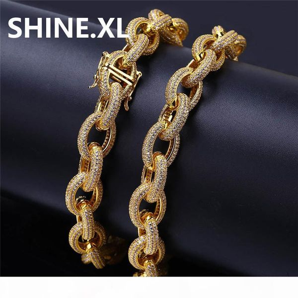 hip hop bracelets iced out micro pave cubic zircon twisted and oval link bracelet 7"8, Black
hip hop bracelets iced out micro pave cubic zircon twisted and oval link bracelet 7"8, Black