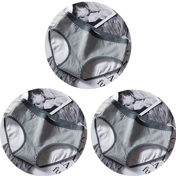 3pcs/lot cotton women underwear lingerie female casual briefs striped panties comfortable ladies lingerie intimates l-xxl, Black;pink
3pcs/lot cotton women underwear lingerie female casual briefs striped panties comfortable ladies lingerie intimates l-xxl, Black;pink