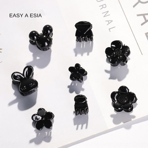 yi siya 10 boxed children small clip black bangs headdress headdress resin side clip, Slivery;white
yi siya 10 boxed children small clip black bangs headdress headdress resin side clip, Slivery;white