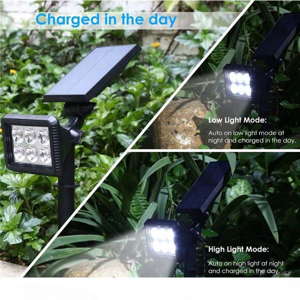 solar lawn lights outdoor 6 led solar landscape spotlights ip65 solar powered wall lights 2-in-1 wireless for yard garden driveway porch
solar lawn lights outdoor 6 led solar landscape spotlights ip65 solar powered wall lights 2-in-1 wireless for yard garden driveway porch