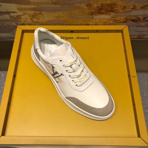 2021-2020c high -end fashion men 's printed letter flat low -casual shoes large size leather breathable outdoor sneakers ,size :38, Black
2021-2020c high -end fashion men 's printed letter flat low -casual shoes large size leather breathable outdoor sneakers ,size :38, Black