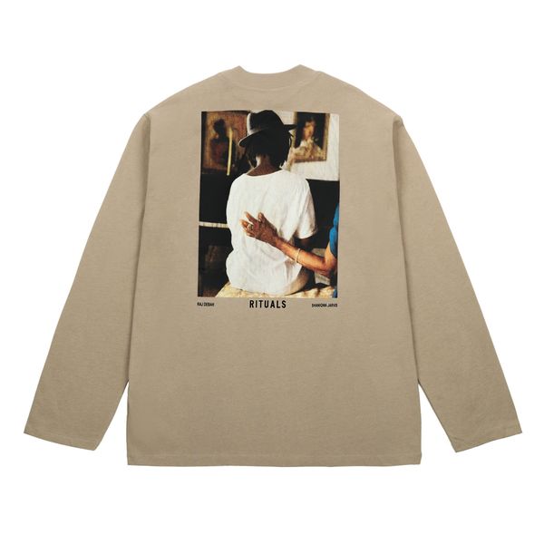 20ss feear off good 6th retro portrait printing long sleeve tee high street fashion shirts couple women mens light tan t-shirt hfxhtx340, White;black
20ss feear off good 6th retro portrait printing long sleeve tee high street fashion shirts couple women mens light tan t-shirt hfxhtx340, White;black