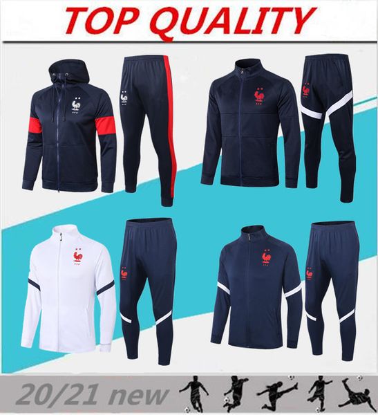 2021 maillot de foot france soccer tracksuit jacket 20/21 survêtement de football mbappe pogba griezmann football training suit, Black
2021 maillot de foot france soccer tracksuit jacket 20/21 survêtement de football mbappe pogba griezmann football training suit, Black