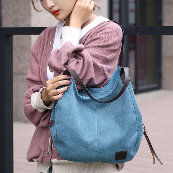 women canvas handbag large capacity lightweight casual shoulder bags for shopping -opk
women canvas handbag large capacity lightweight casual shoulder bags for shopping -opk
