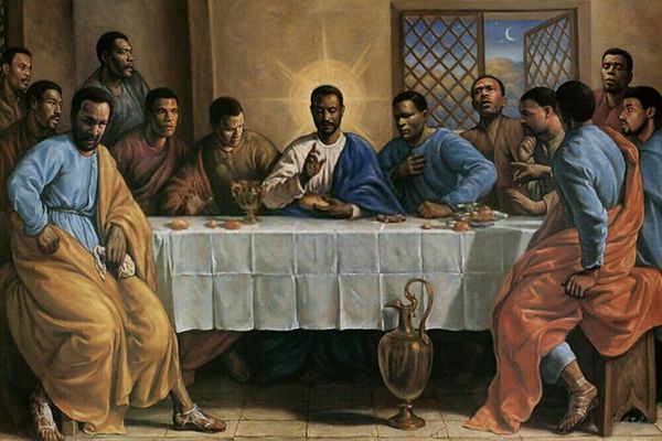 black african american last supper home decor handpainted &hd print oil paintings on canvas wall art pictures 200709
black african american last supper home decor handpainted &hd print oil paintings on canvas wall art pictures 200709