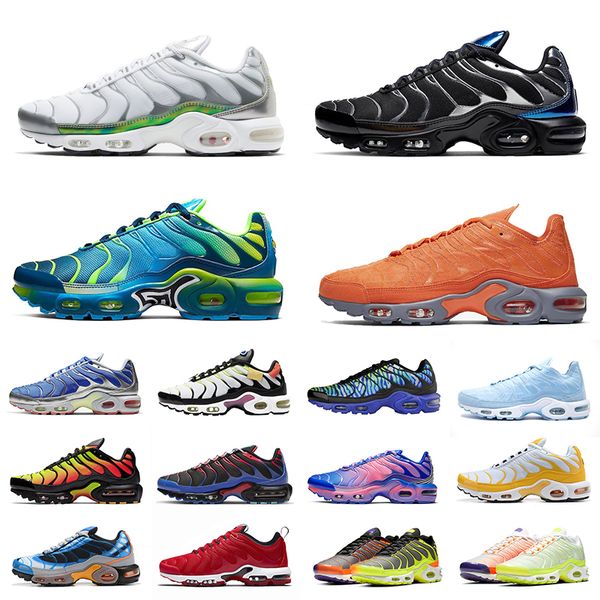 new outdoor tn plus se running shoes men women trainer fade chorome triple blue metallic black breathable mens fashion sports sneakers
new outdoor tn plus se running shoes men women trainer fade chorome triple blue metallic black breathable mens fashion sports sneakers