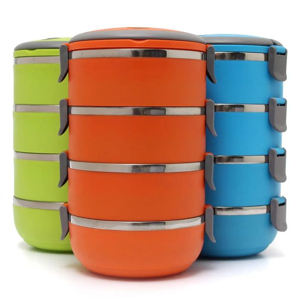 4 layers stainless steel portable lunch bento box thermal insulated lunch box for food container
4 layers stainless steel portable lunch bento box thermal insulated lunch box for food container