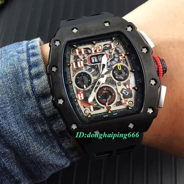 mens designer watches8 color luxry rm 11-03rg big date flyback chrono skeleton dial japan miyota mechanical rm11-03 mens watch b, Slivery;brown
mens designer watches8 color luxry rm 11-03rg big date flyback chrono skeleton dial japan miyota mechanical rm11-03 mens watch b, Slivery;brown