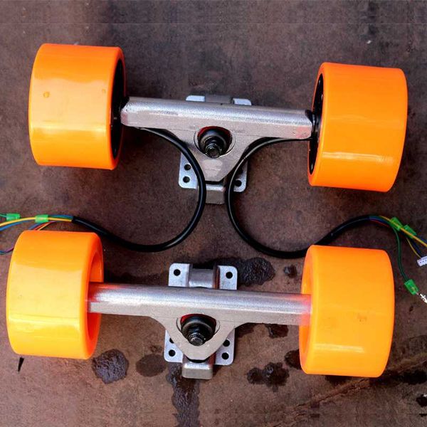 skateboarding 24v -42v 600w electric skateboard wheel hub motor 90mm diameter outer rotor brushless with 7-inch dual drive truck
skateboarding 24v -42v 600w electric skateboard wheel hub motor 90mm diameter outer rotor brushless with 7-inch dual drive truck